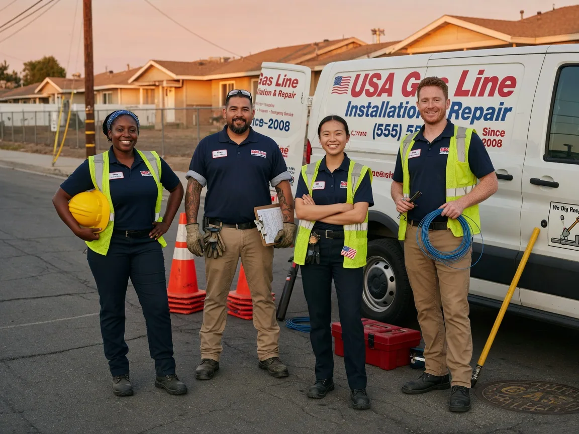 Gas Line Installation company in Amanda, OH